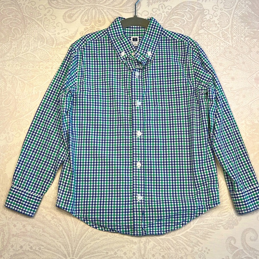 Boys Janie and Jack size 6 button-down shirt